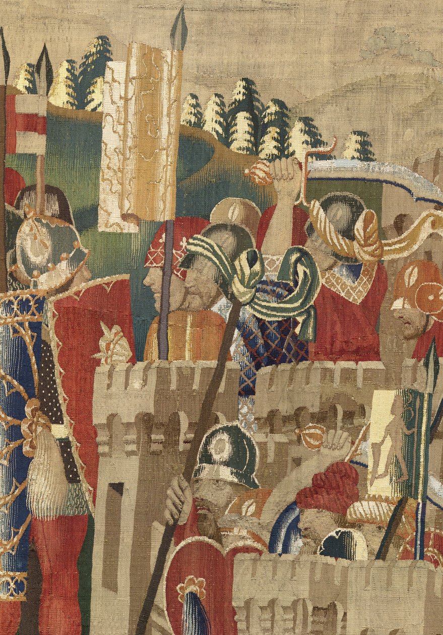 Gobelin przedstawiający podboje króla Portugalii Alfonsa V autorstwa Flemish School