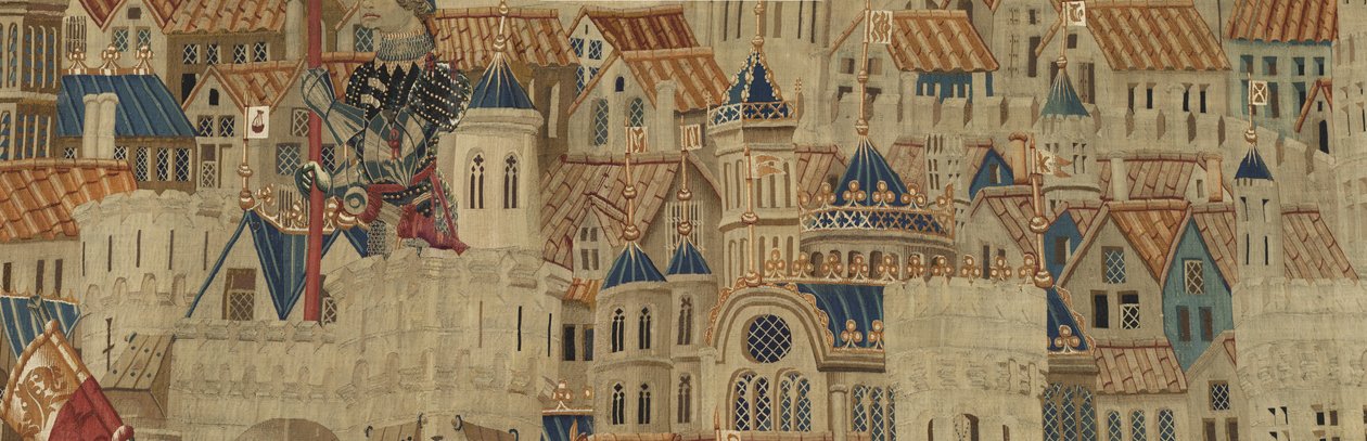 Gobelin przedstawiający podboje króla Portugalii Alfonsa V autorstwa Flemish School