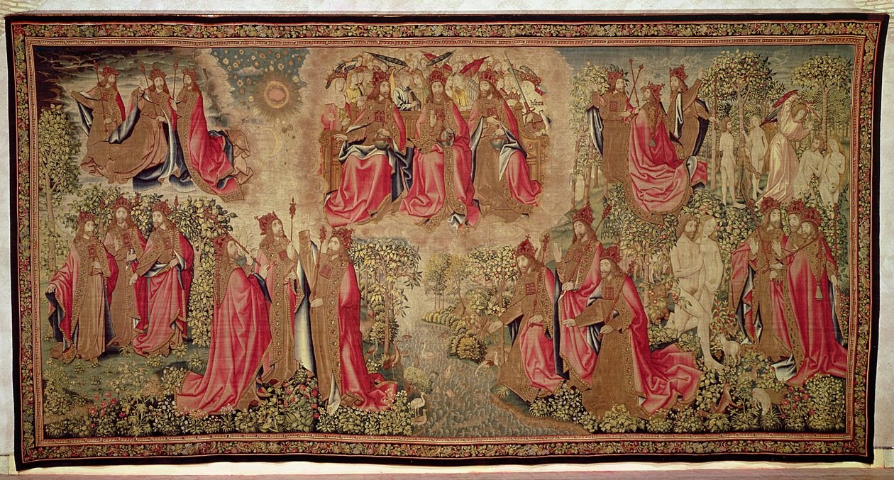 Stworzenie, warsztat brukselski, ok. 1600 autorstwa Flemish School
