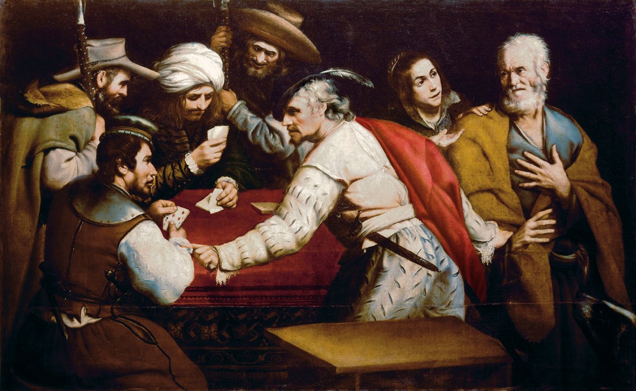 Zaprzeczenie św. Piotra, Katedra w Sewilli, Hiszpania autorstwa Flemish School