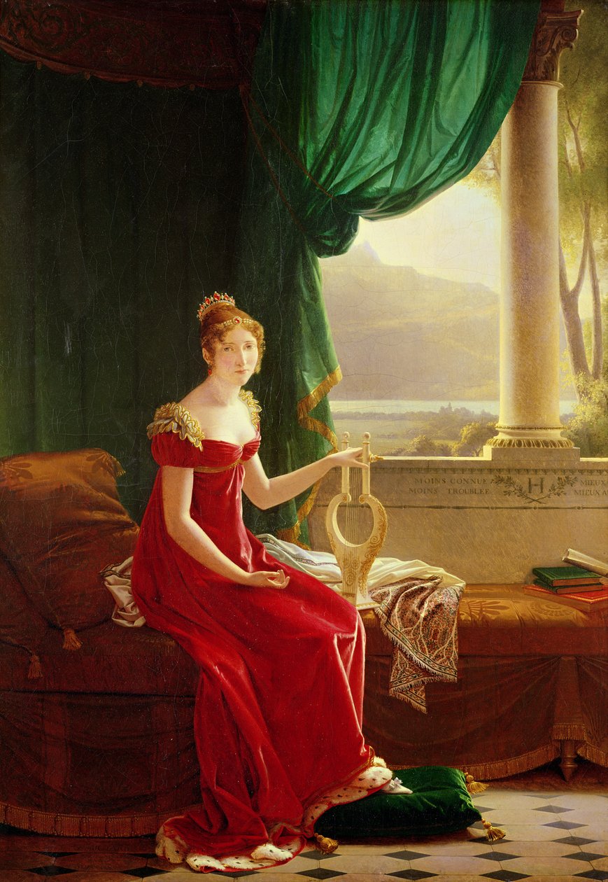 Hortense de Beauharnais (1783-1837) autorstwa Fleury François Richard