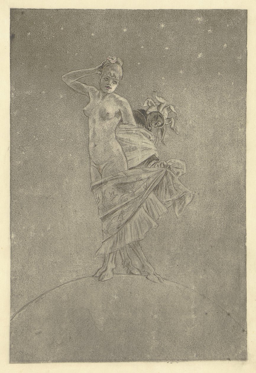 Prostytucja i szaleństwo zdominowały świat [Dokument ilustrowany]. autorstwa Félicien Rops
