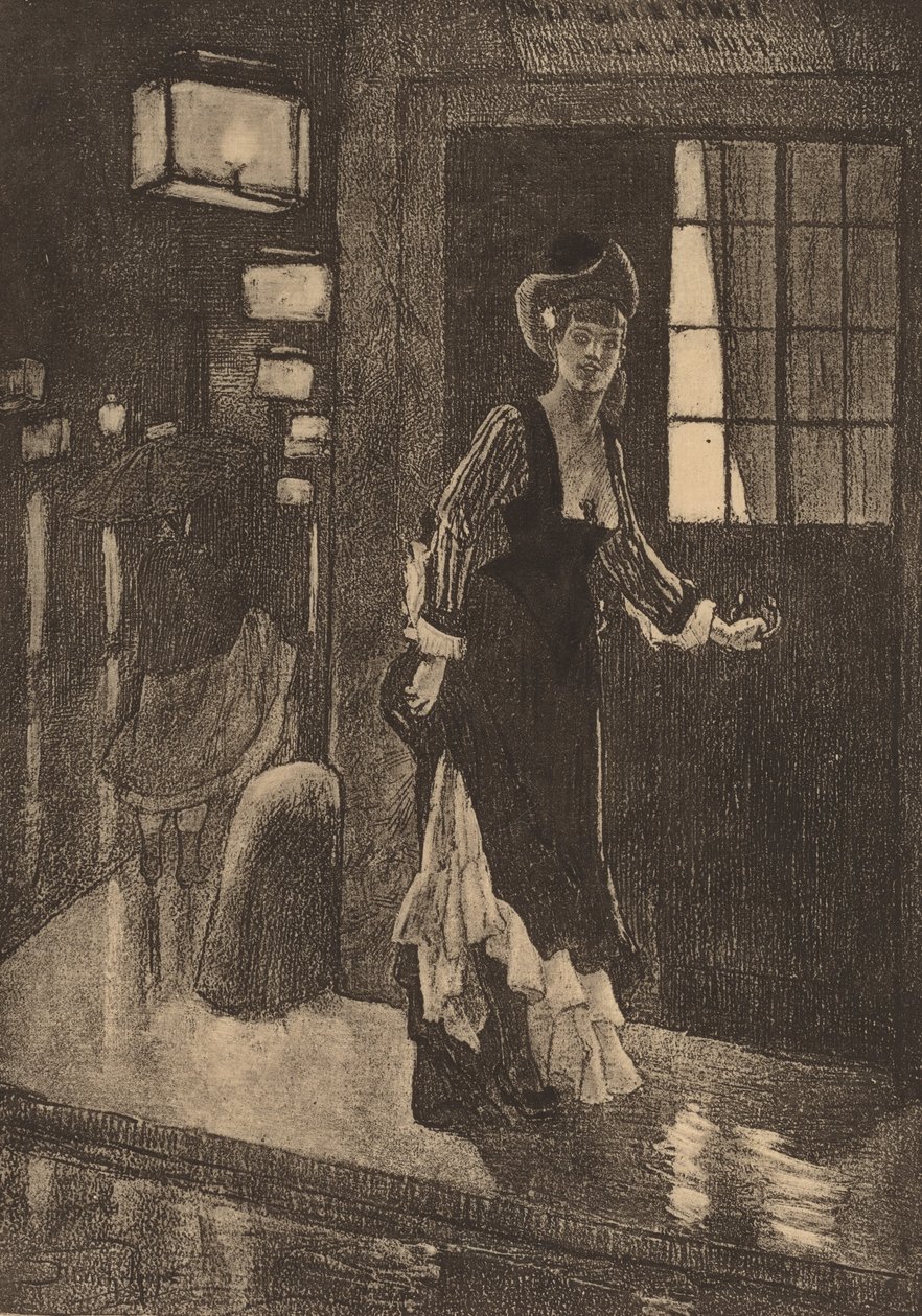 Le Rydeack. autorstwa Félicien Rops