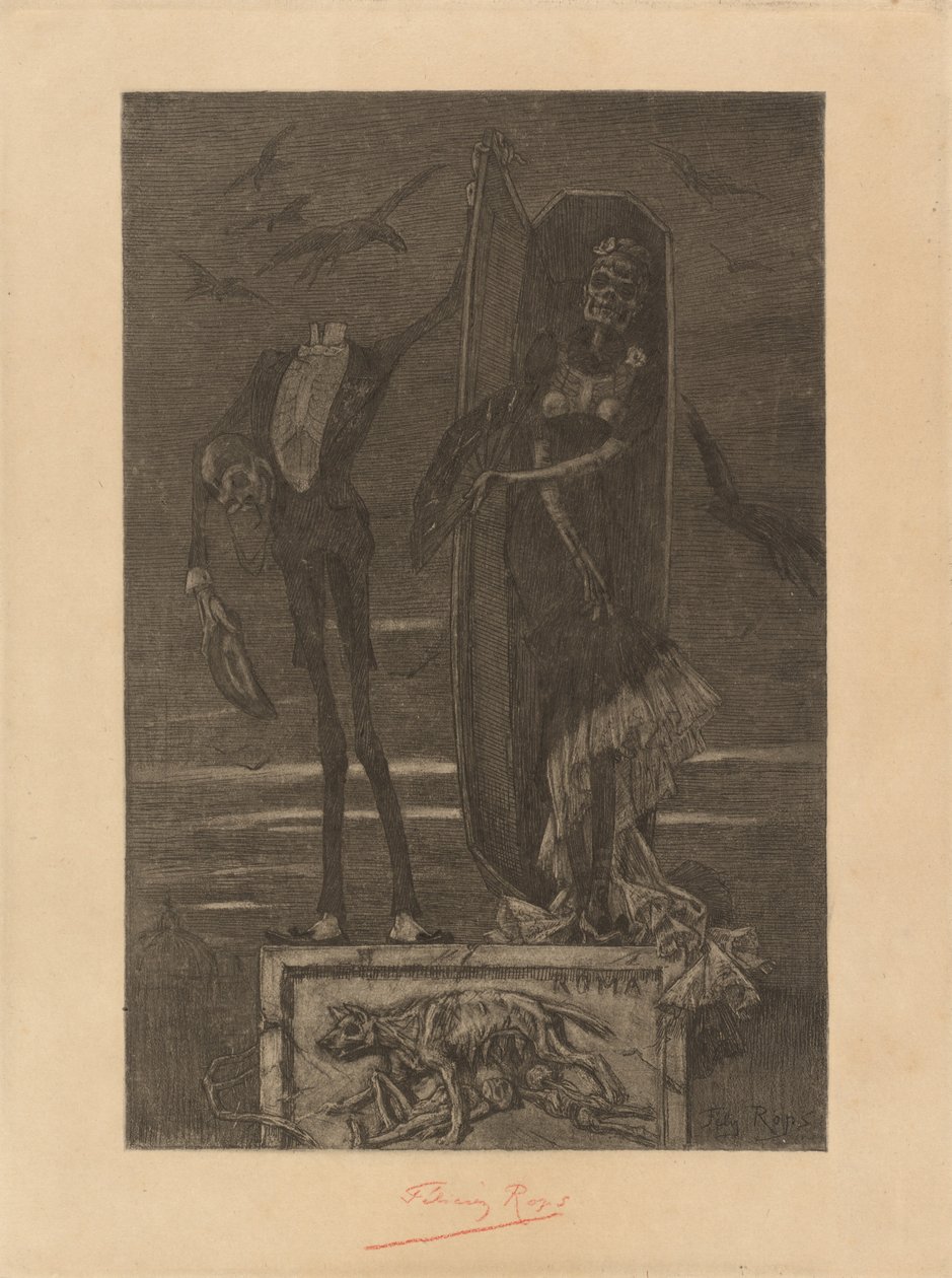 Najwyższy Vice: Frontyspis autorstwa Félicien Rops