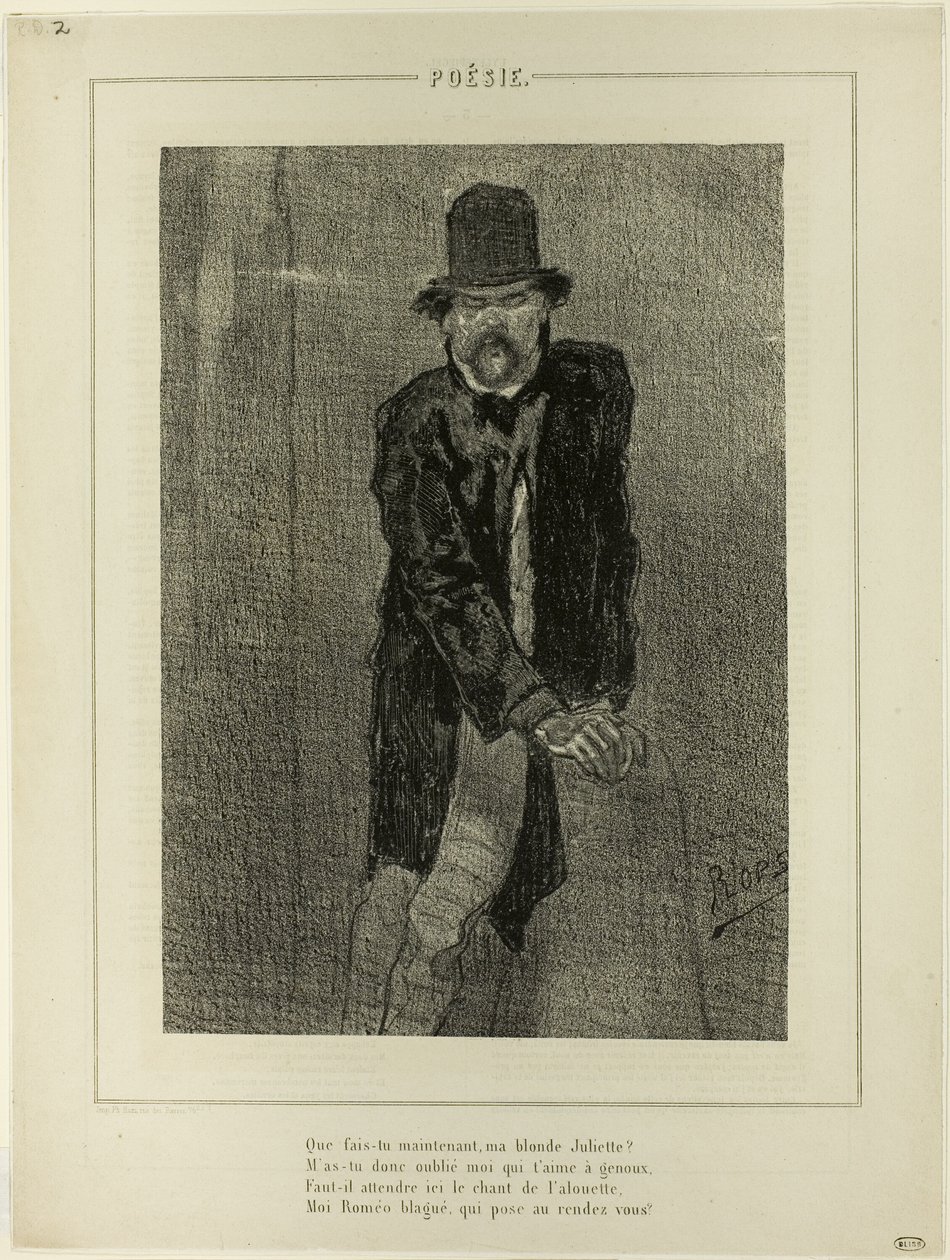 Poezja IV autorstwa Félicien Rops