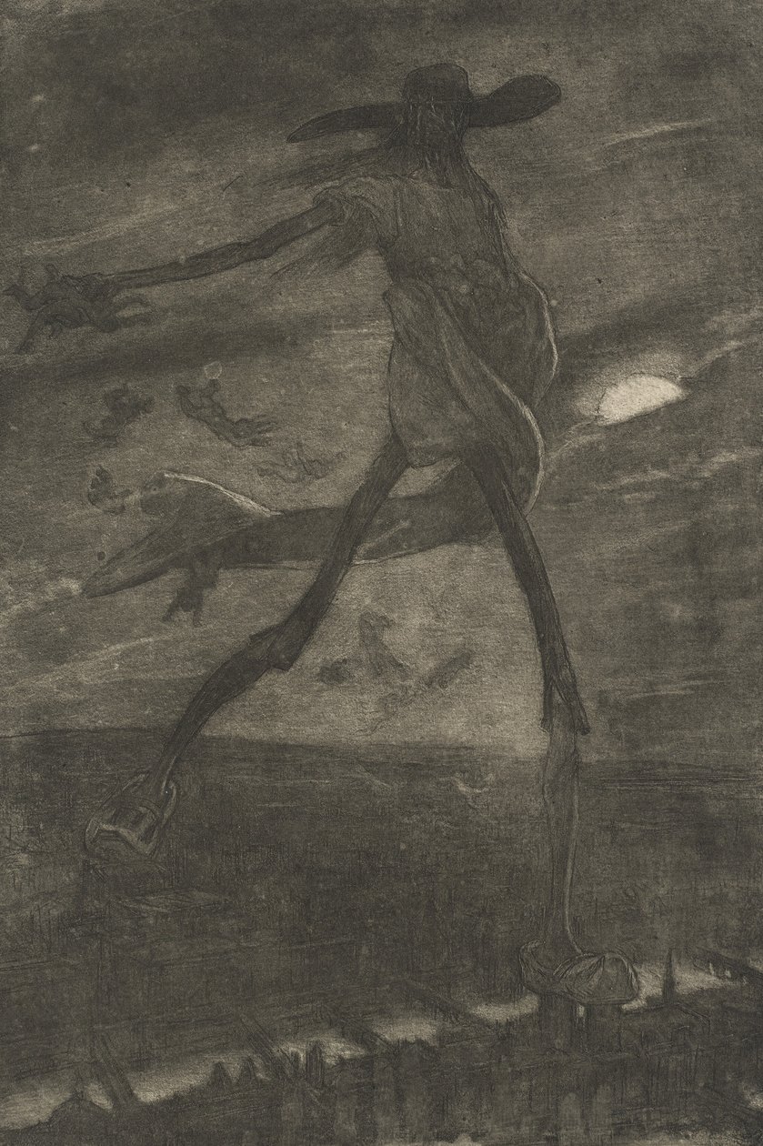 Szatan sieje kąkol Szatan sieje kąkol. autorstwa Félicien Rops