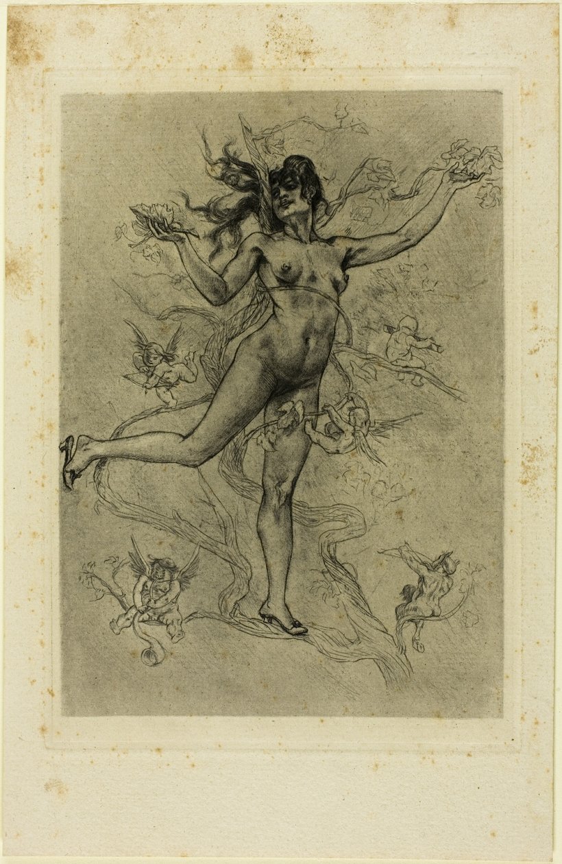 Grapeleaf autorstwa Félicien Rops