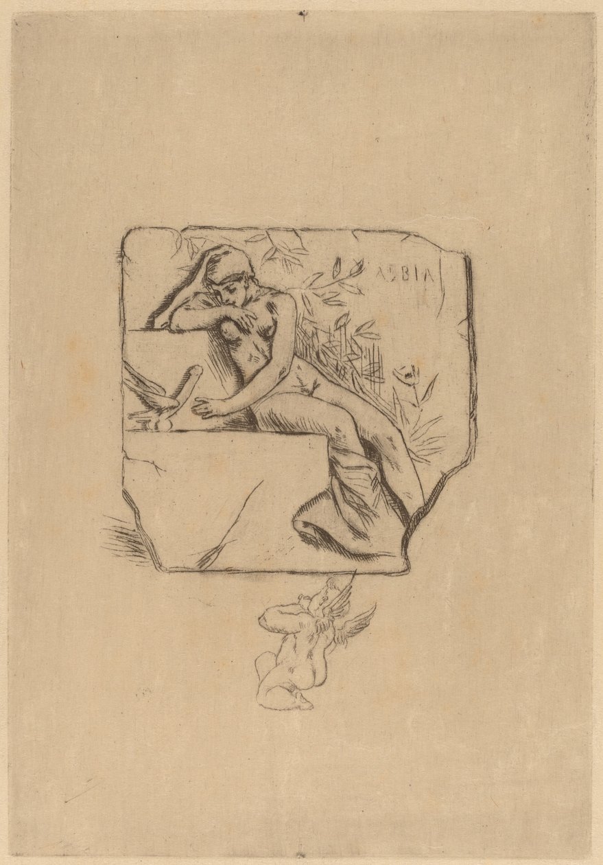 Wróbel Lesbie autorstwa Félicien Rops
