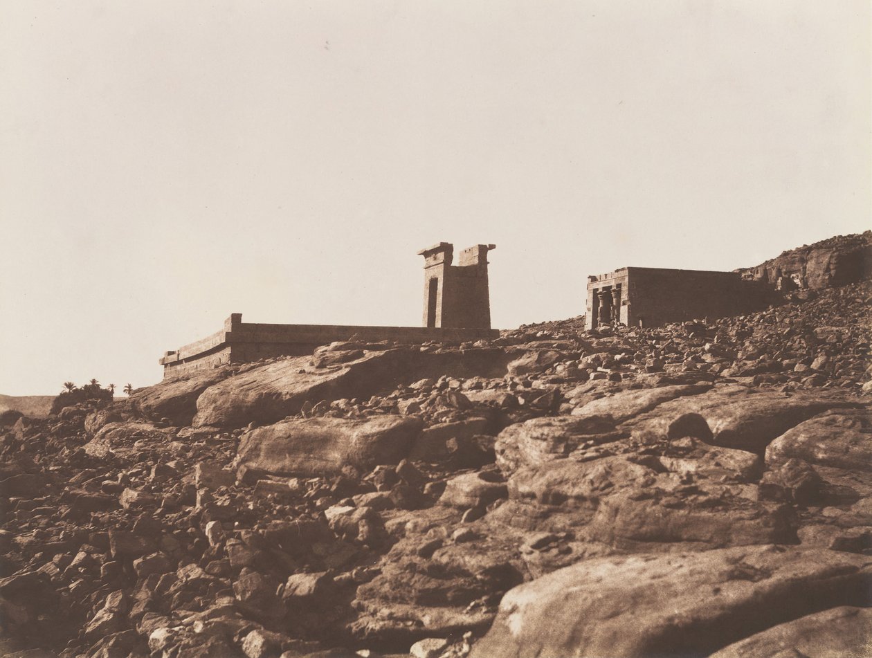 Dandour, Nubia, 1851. autorstwa Félix Teynard