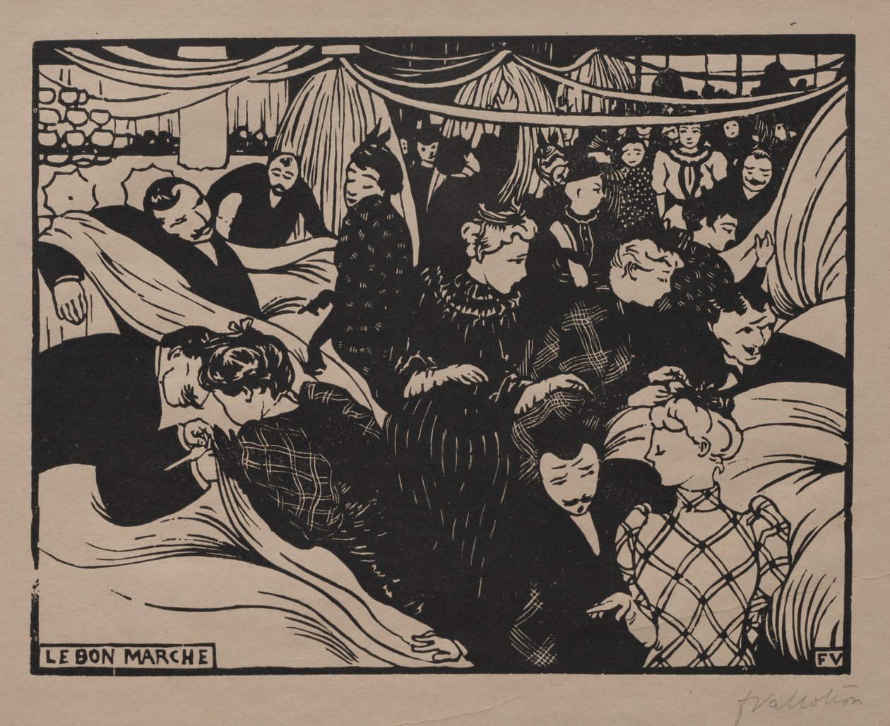 Tani autorstwa Félix Vallotton