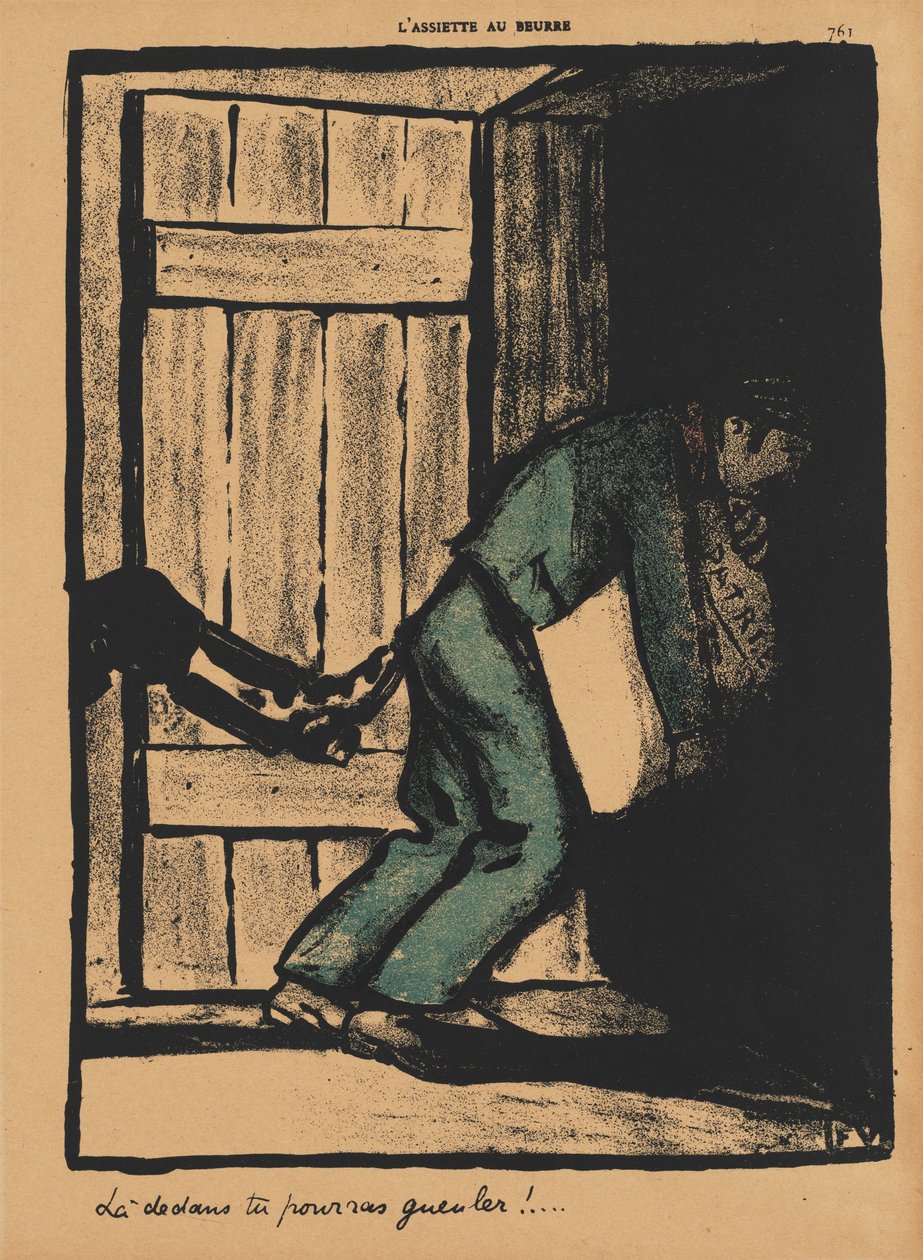 Zbrodnie i kara IV, 761: Możesz krzyczeć autorstwa Félix Vallotton