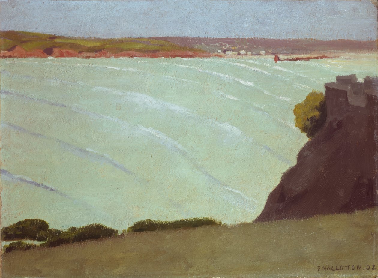 Ujście Sekwany autorstwa Félix Vallotton