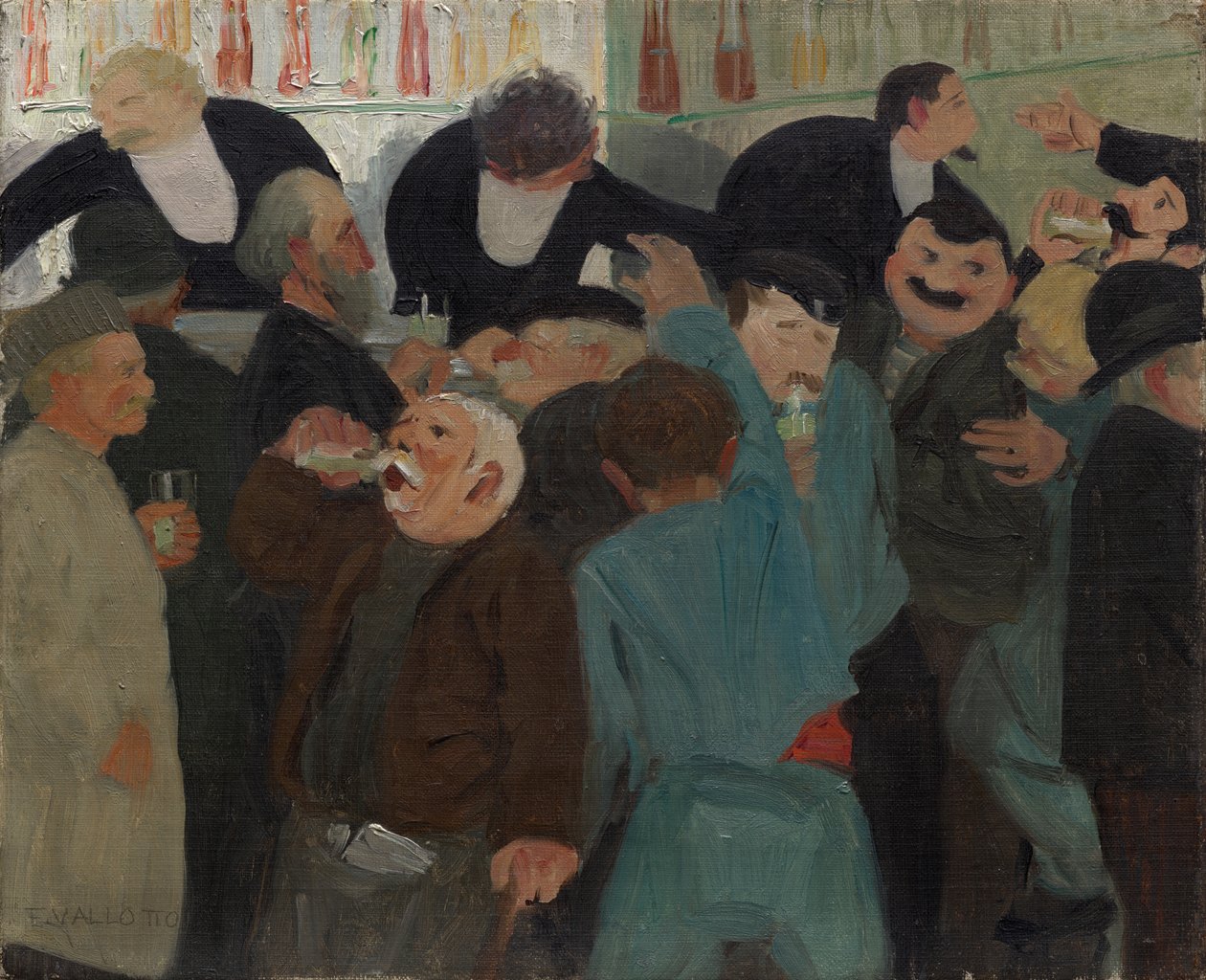 Bistro autorstwa Félix Vallotton