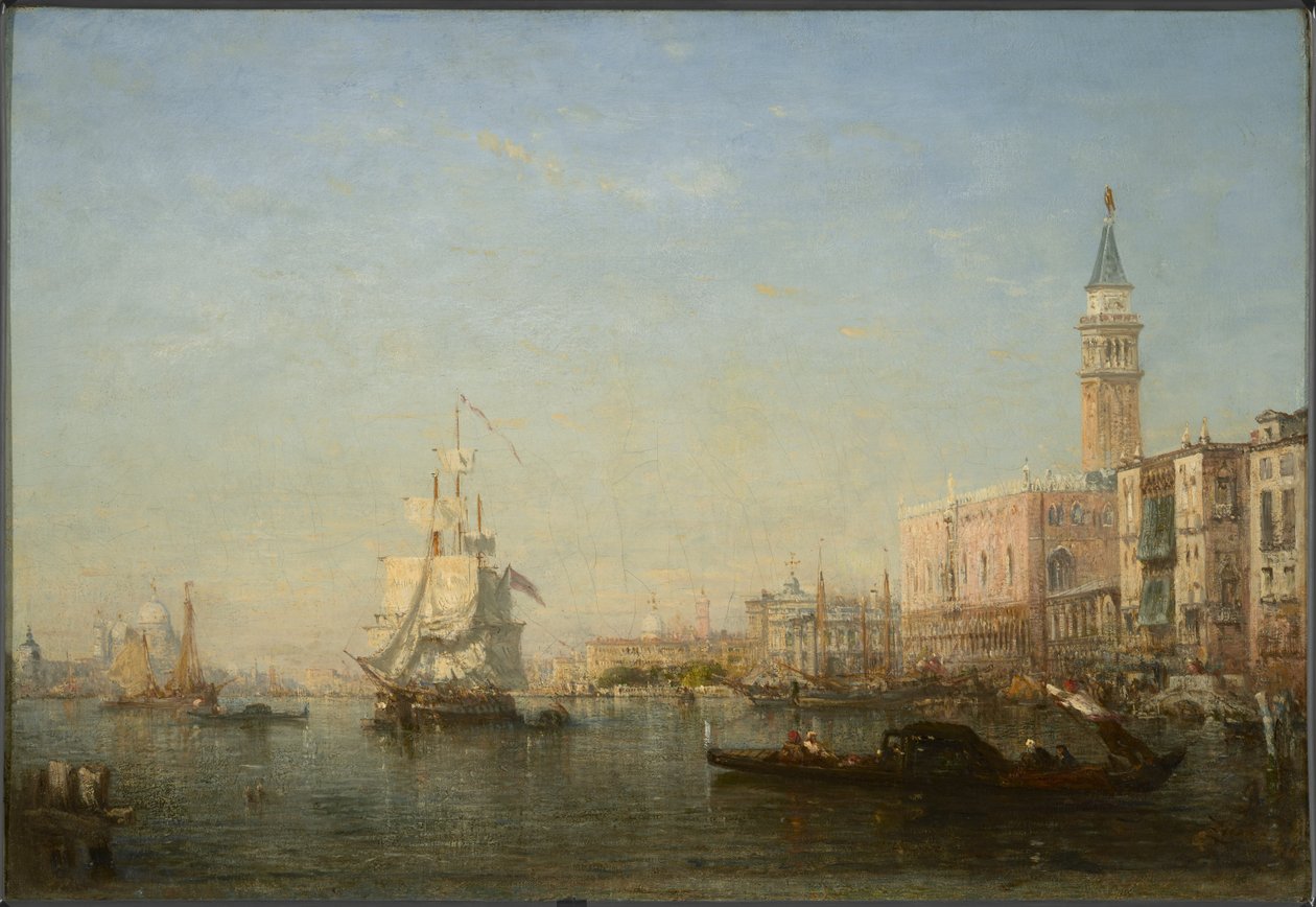 Canal Grande, Wenecja autorstwa Félix Ziem