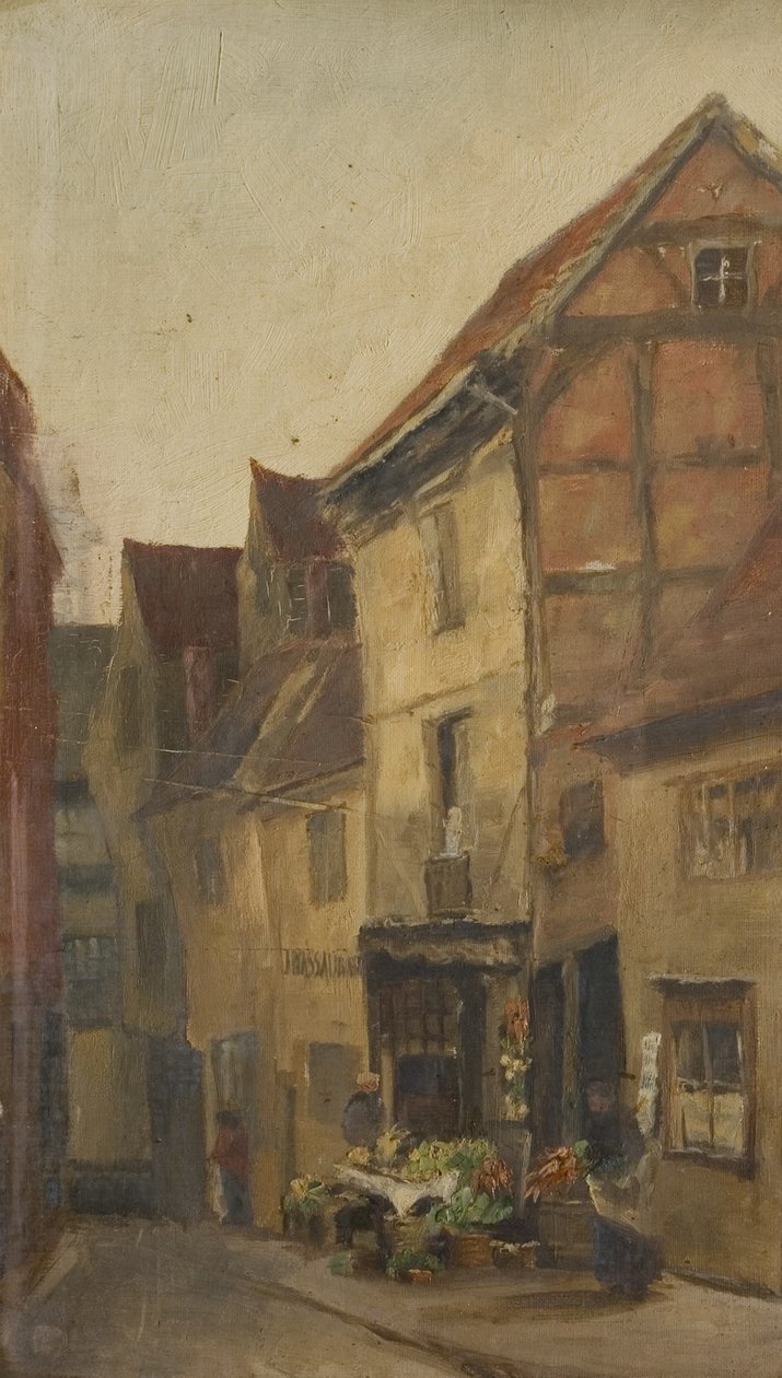 Rzeźnik Row, Coventry autorstwa Florence Weston
