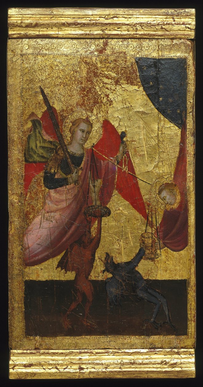 Święty Wawrzyniec wstawia się za duszą cesarza Henryka II autorstwa Florentine Lorenzo di Niccolò