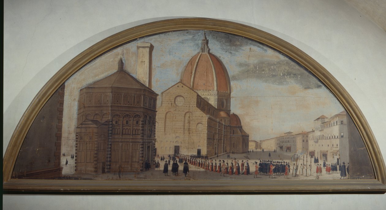 Duomo, Florencja autorstwa Florentine School