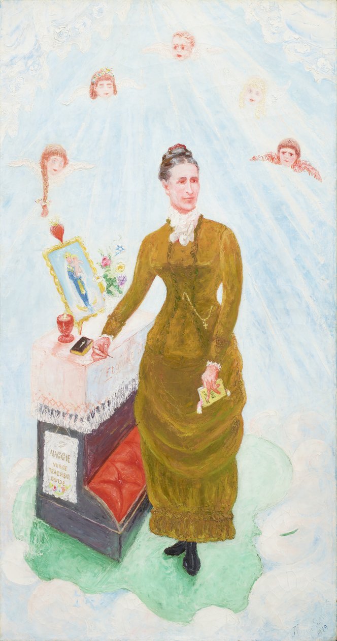 Portret naszej pielęgniarki, Margaret Burgess, 1929 autorstwa Florine Stettheimer