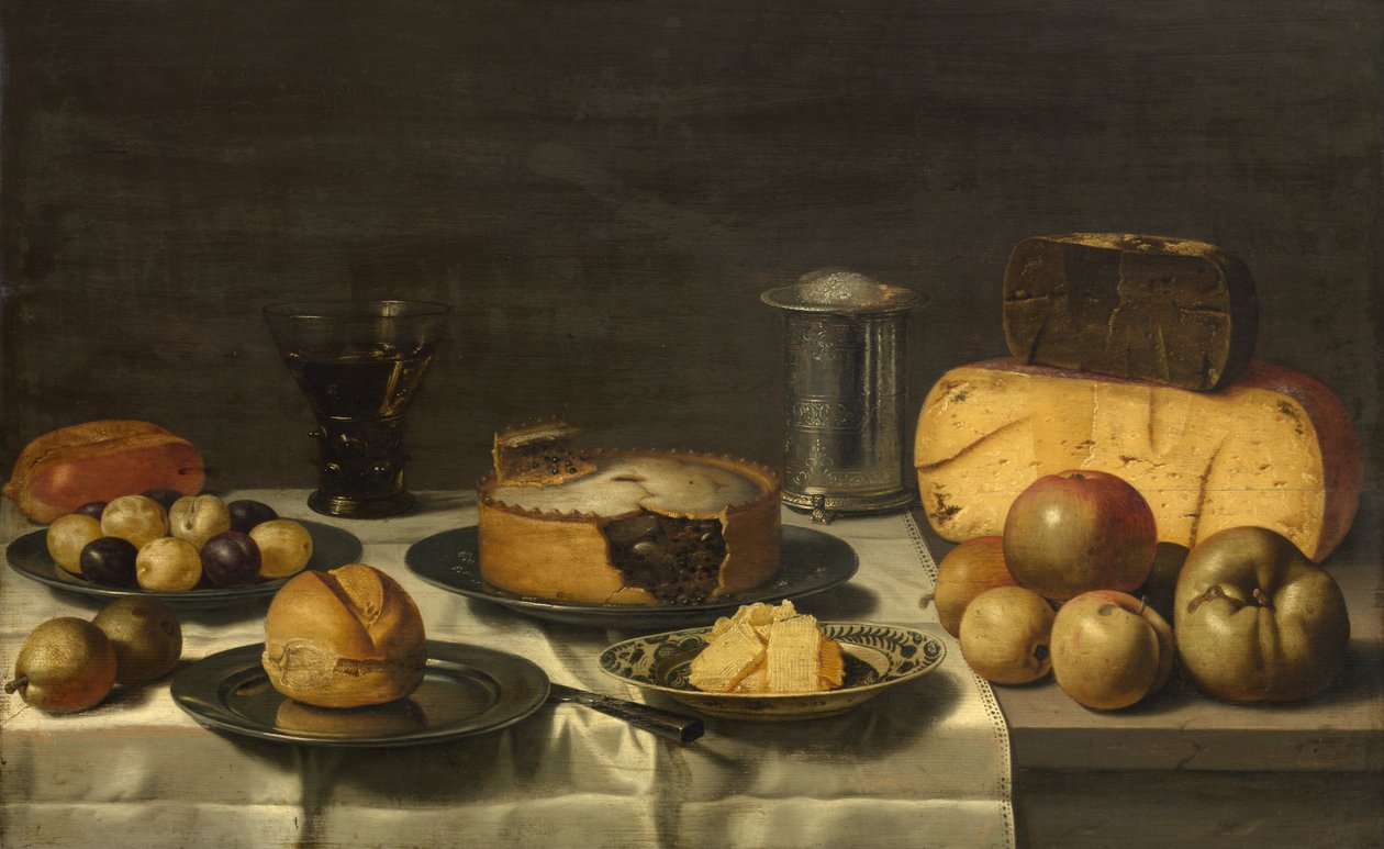 Holenderskie śniadanie autorstwa Floris Gerritsz van Schooten