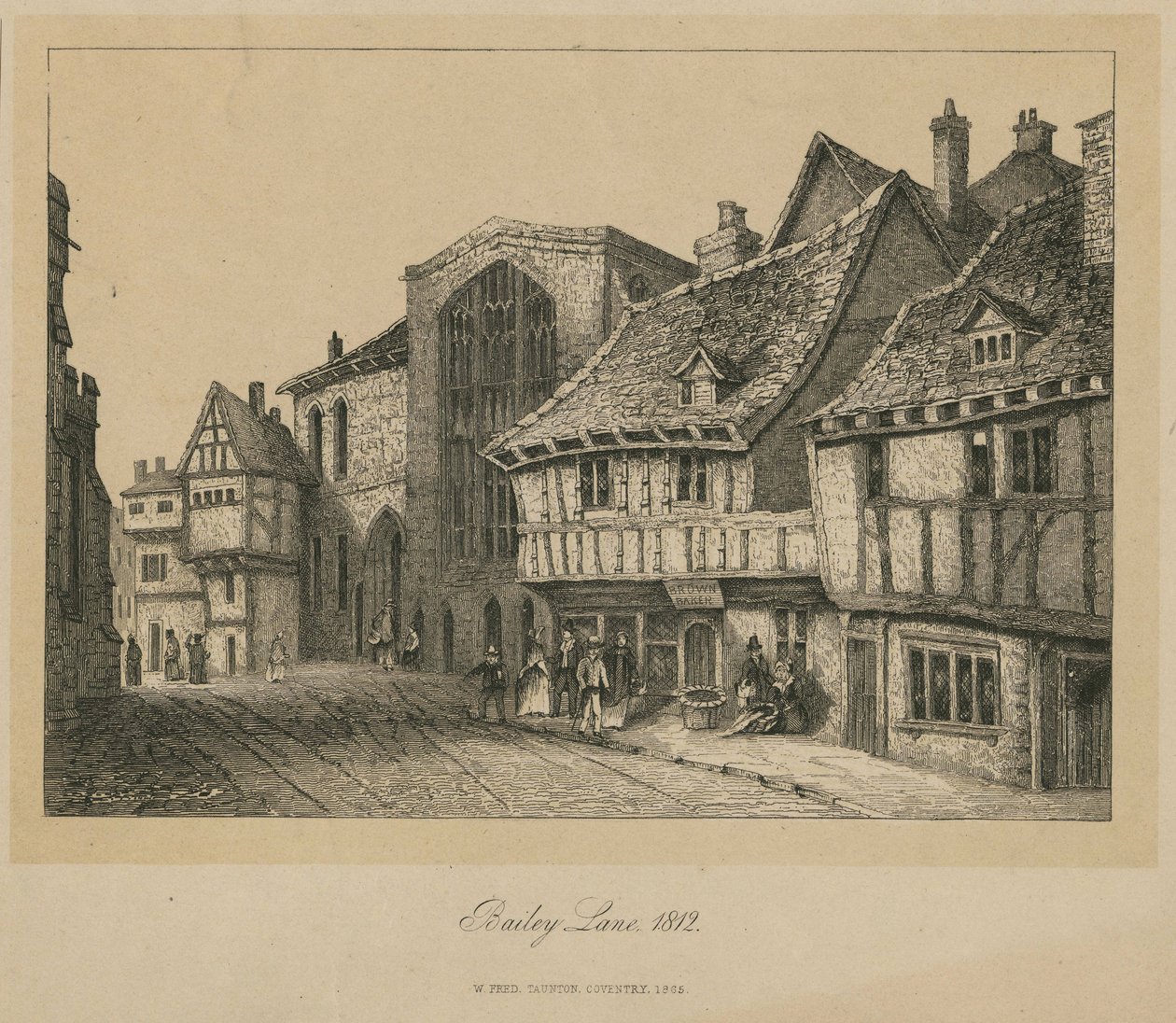 Bailey Lane autorstwa Folger Shakespeare Library