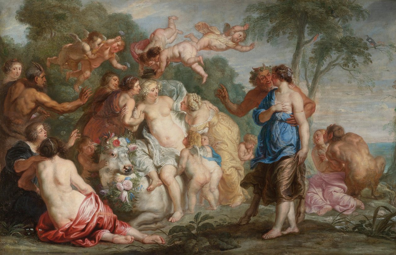 Gwałt Europy autorstwa Follower of Peter Paul Rubens
