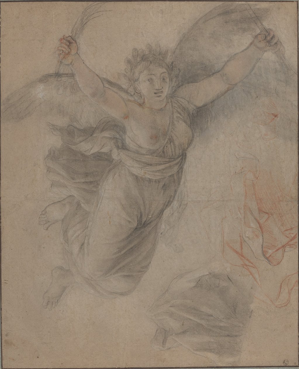 Alegoryczna postać kobieca autorstwa Follower of Charles Le Brun
