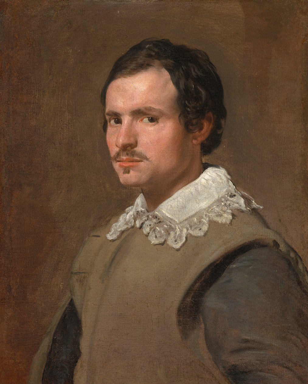 Portret młodego mężczyzny autorstwa Follower of Diego Velázquez