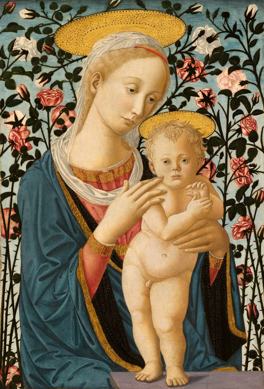 Madonna z Dzieciątkiem autorstwa Follower of Fra Filippo Lippi and Pesellino