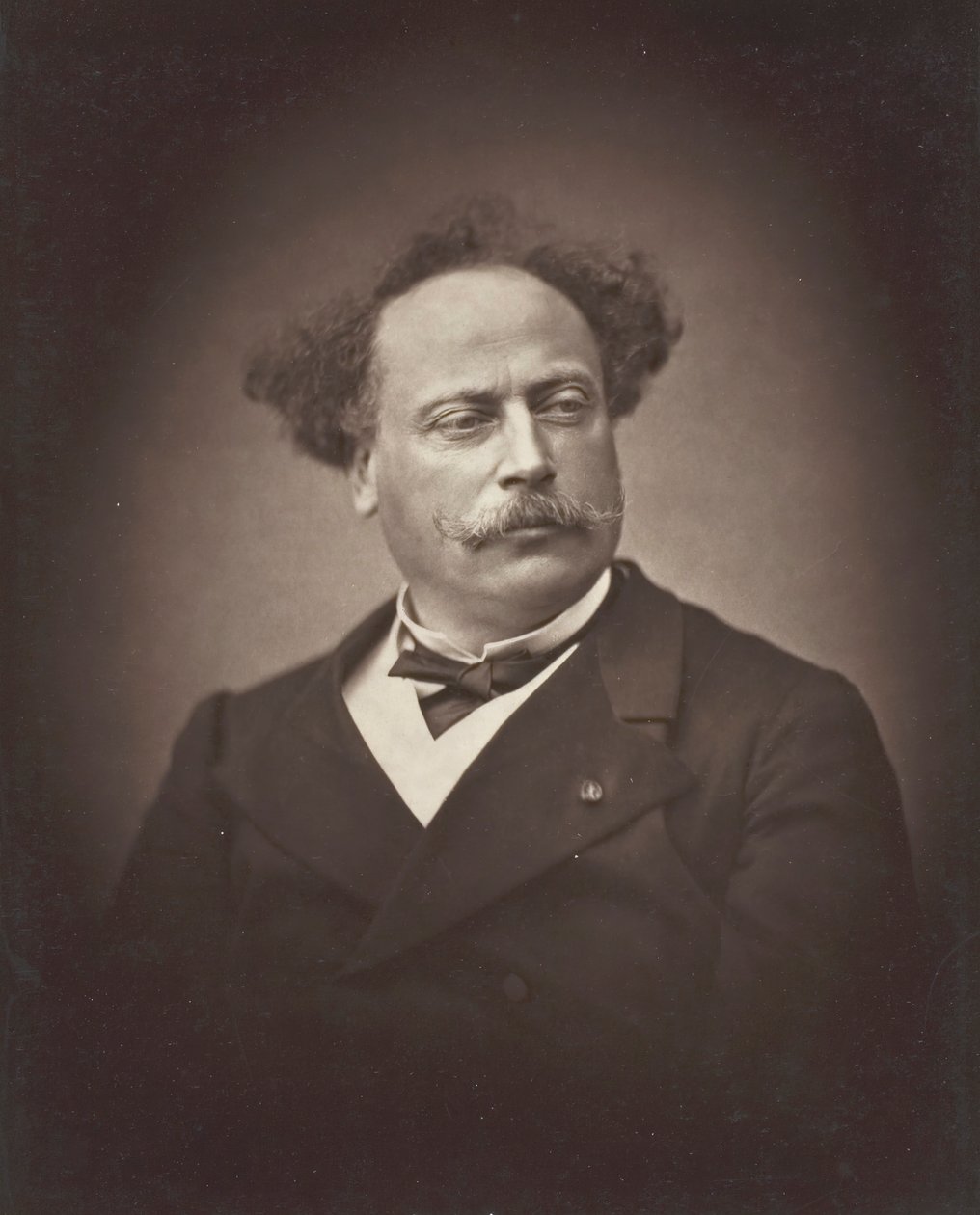 Alexandre Dumas, francuski powieściopisarz i dramaturg, 1824-1895, 187576. autorstwa Fontaine