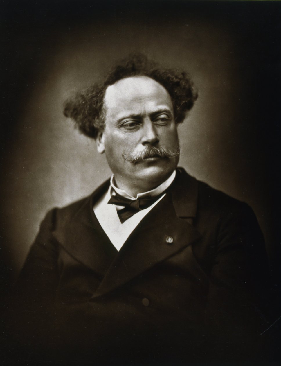 Alexandre Dumas Młodszy, pisarz francuski, c1865-1895 autorstwa Fontaine