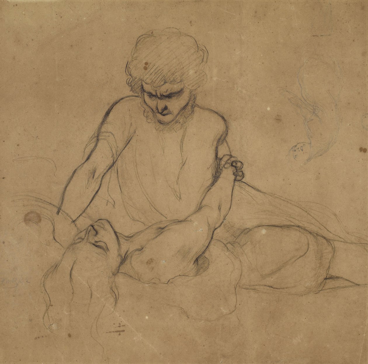 Parisinas spać autorstwa Ford Madox Brown