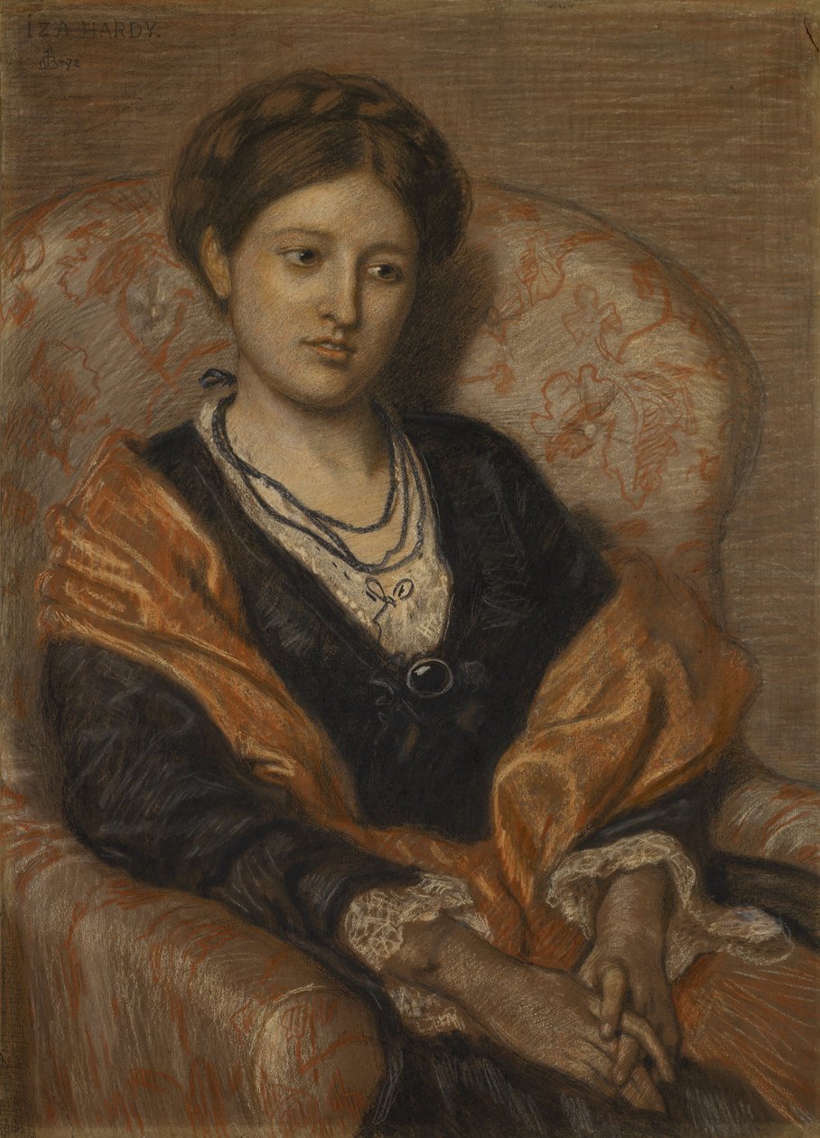 Portret panny Izy Duffus Hardy autorstwa Ford Madox Brown