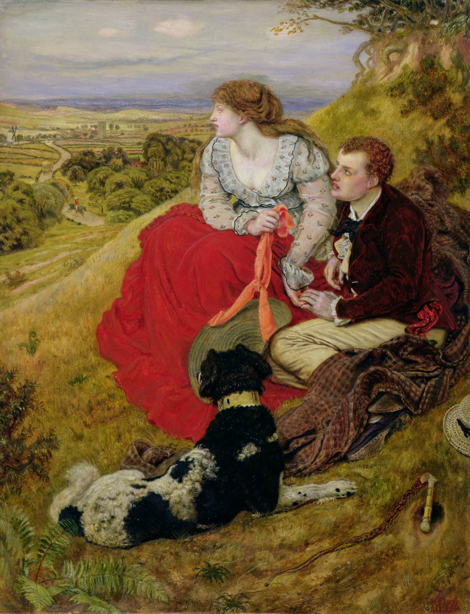 Sen Byrona autorstwa Ford Madox Brown