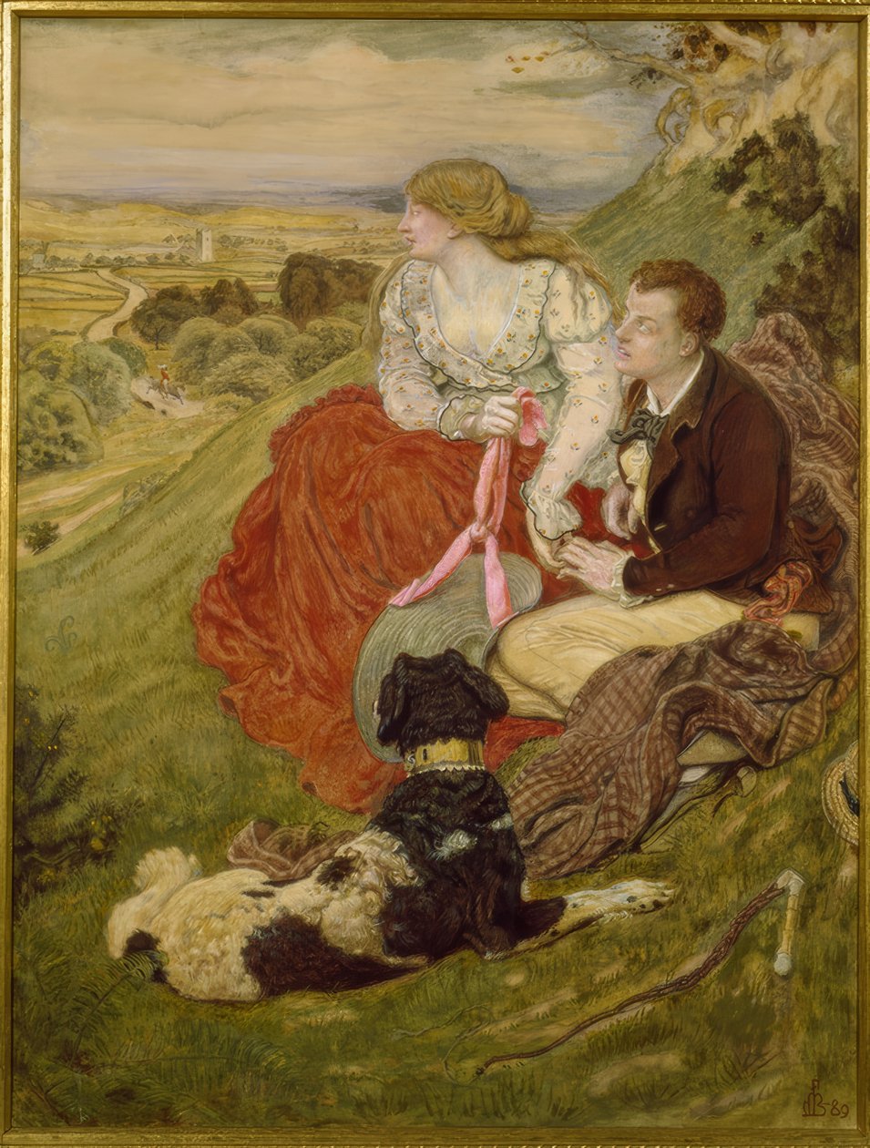 Sen Byrona autorstwa Ford Madox Brown