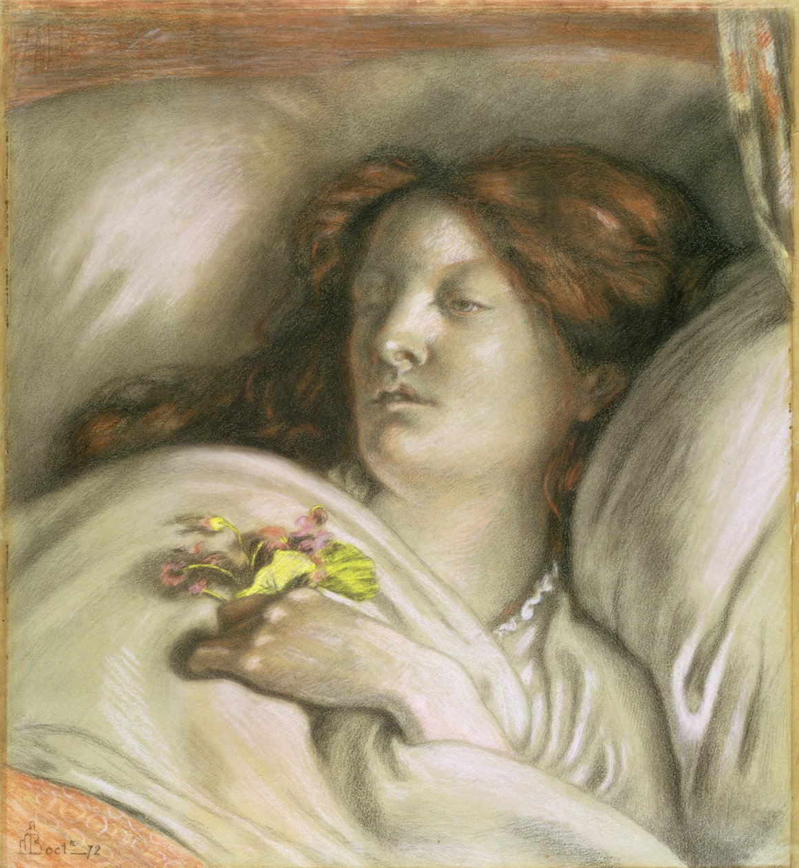 Rekonwalescent autorstwa Ford Madox Brown