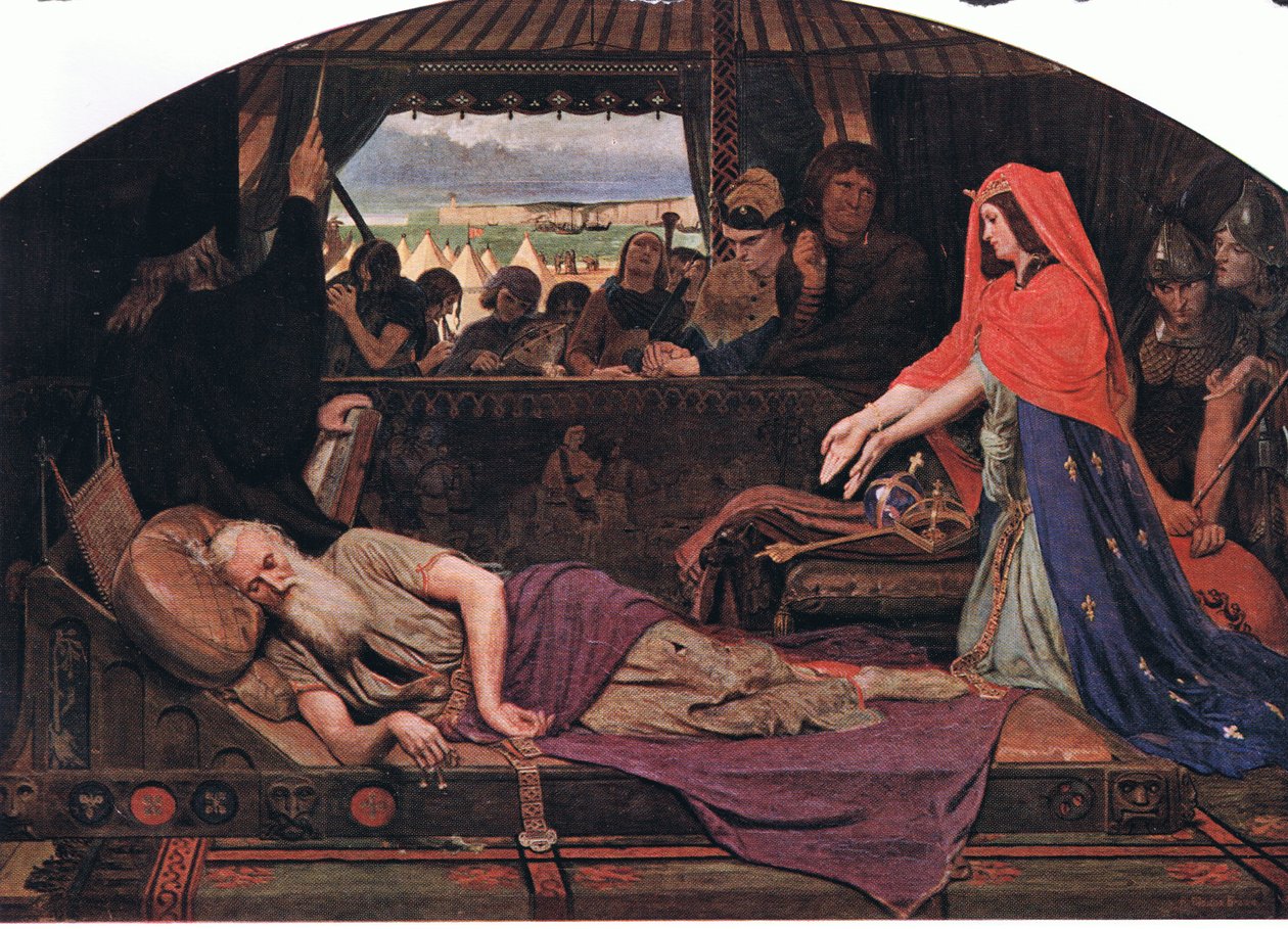 Cordelia i Król Lear autorstwa Ford Madox Brown