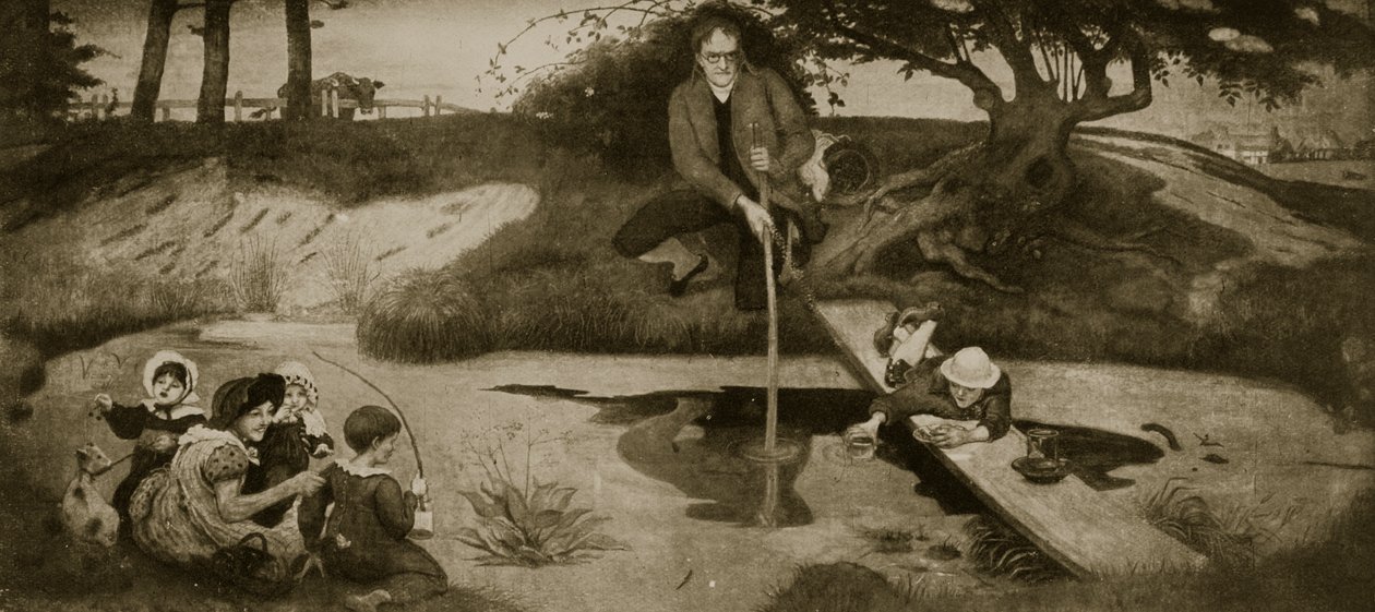 Dalton zbiera gaz Marsh, ilustracja z „Hutchinson