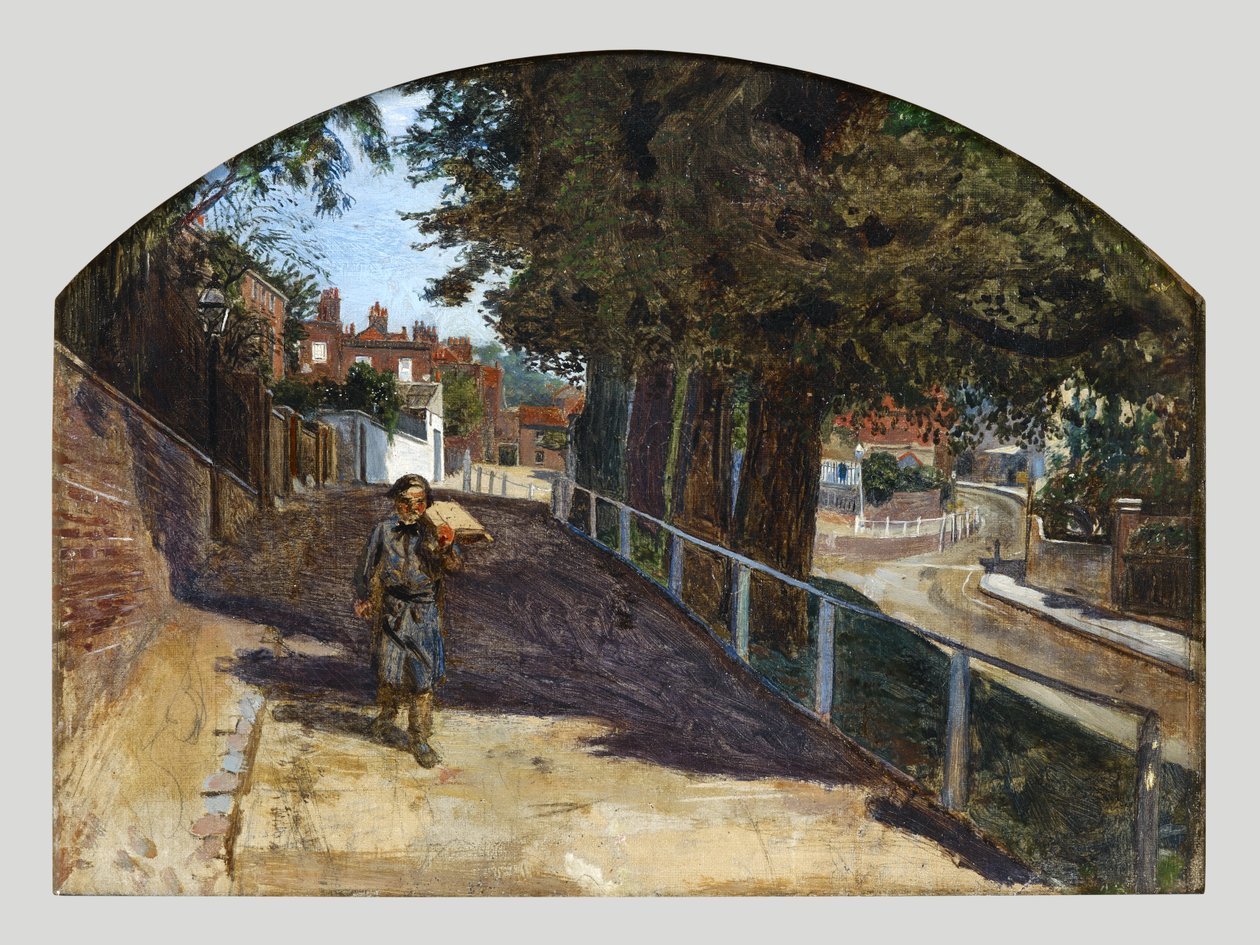Heath Street w Hampstead autorstwa Ford Madox Brown