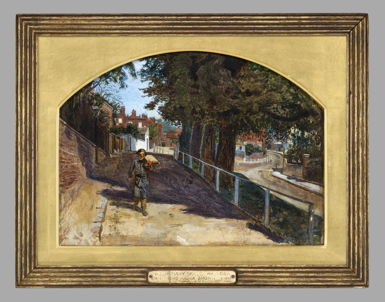 Heath Street w Hampstead autorstwa Ford Madox Brown