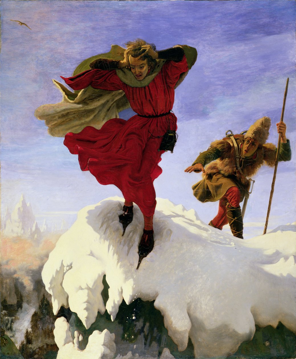 Manfreda na Jungfrau autorstwa Ford Madox Brown