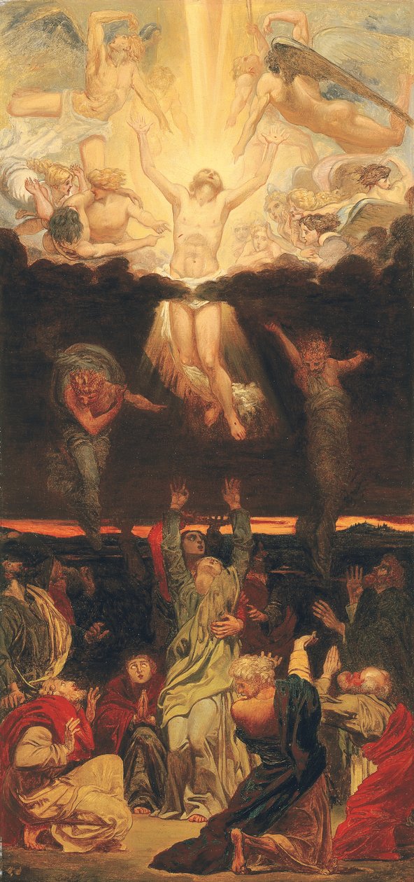 Wniebowstąpienie (olej na płótnie) autorstwa Ford Madox Brown