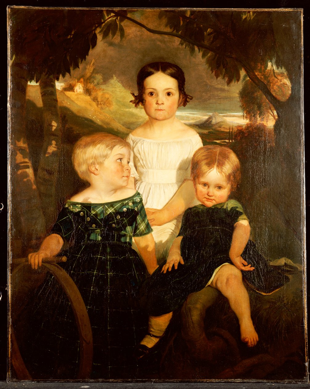 Dzieci z Bromley, 1843 autorstwa Ford Madox Brown