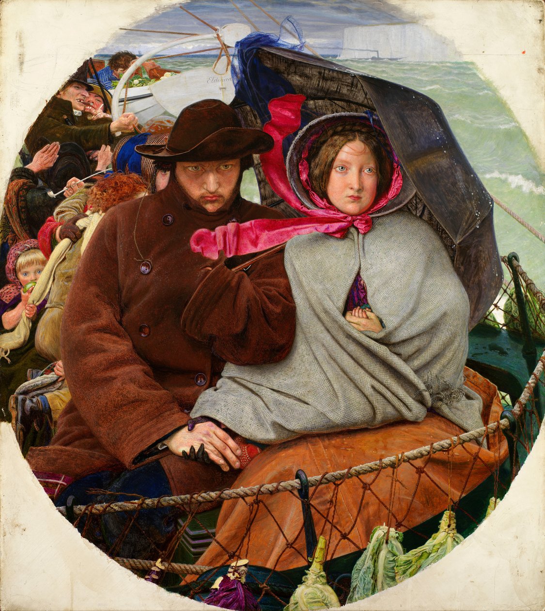 Ostatni z Anglii autorstwa Ford Madox Brown