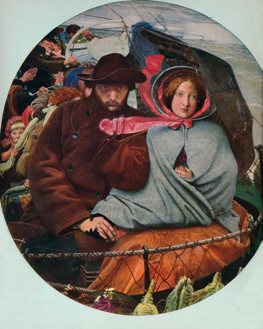 Ostatni z Anglii, 1855, 1912 autorstwa Ford Madox Brown