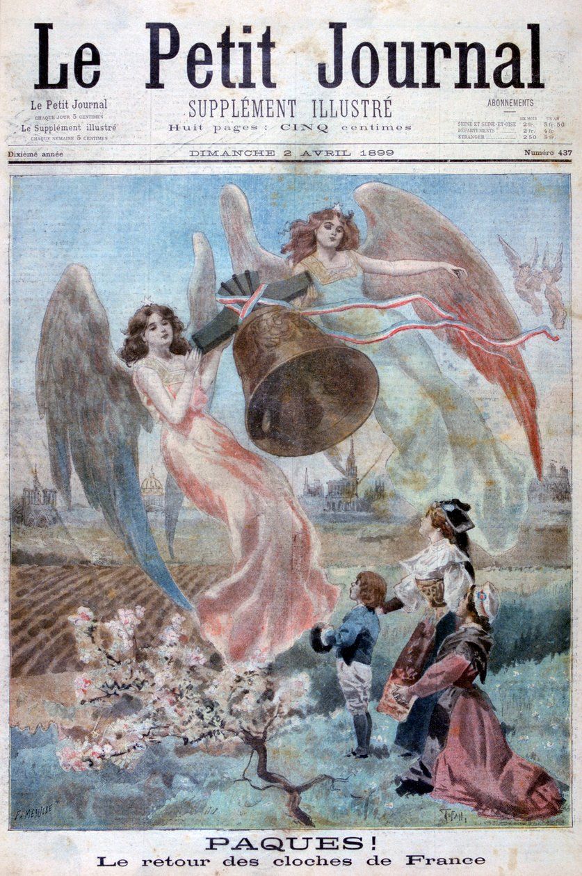 Wielkanoc!, 1899. autorstwa Fortuné Méaulle