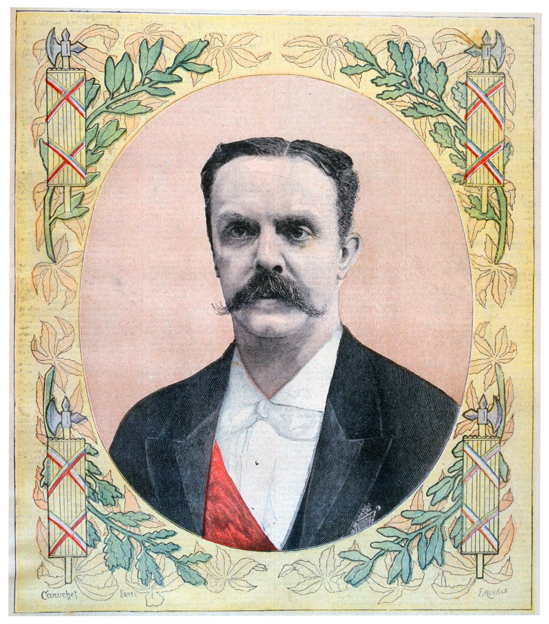 Jean Casimir-Perier, polityk francuski, 1894 autorstwa Fortuné Méaulle