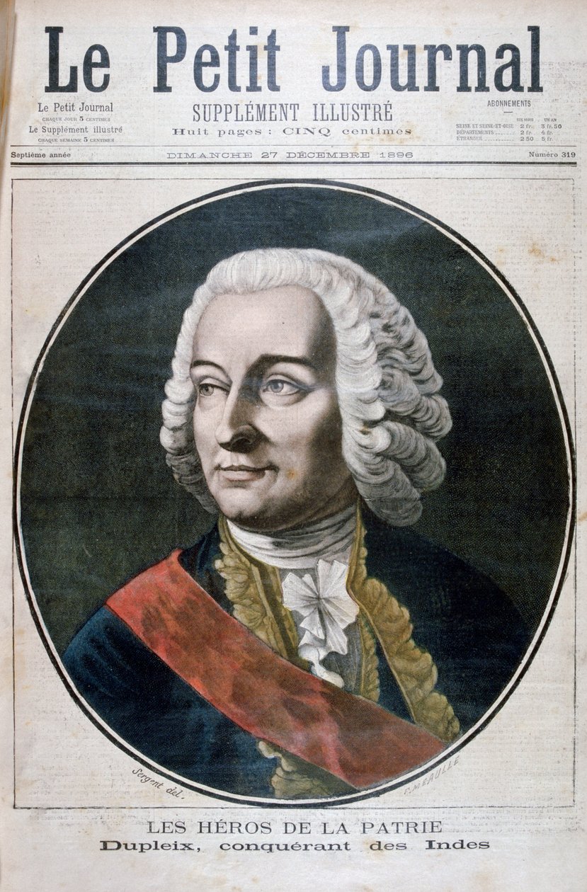 Joseph François Dupleix, 1896 autorstwa Fortuné Méaulle