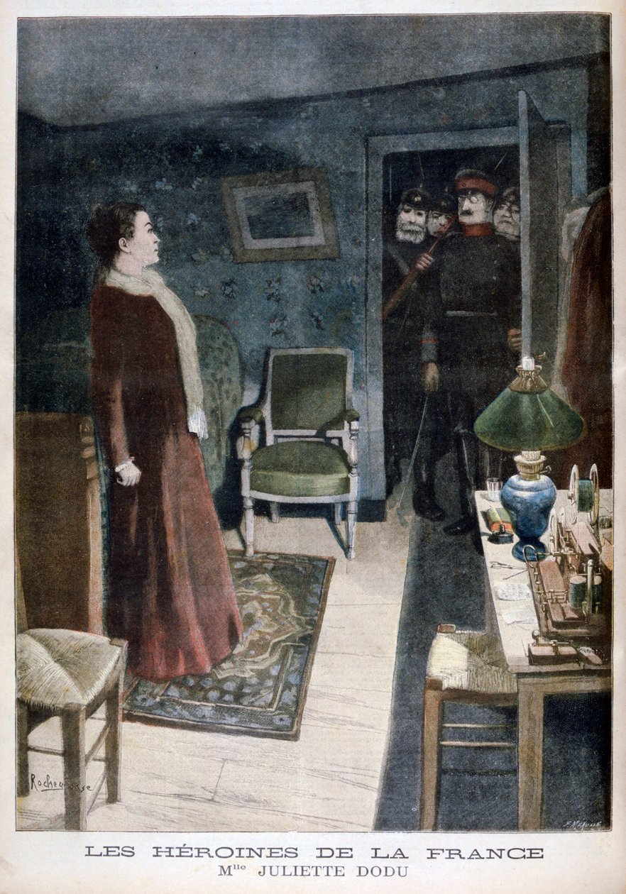 Juliette Dodu, heroina z Francji, 1896. autorstwa Fortuné Méaulle