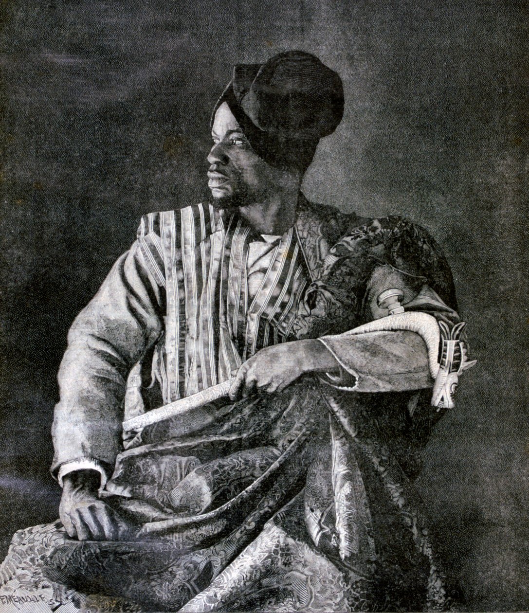Główny wysłannik Dahomeja dla króla Behanzina w Paryżu, 1893 autorstwa Fortuné Méaulle