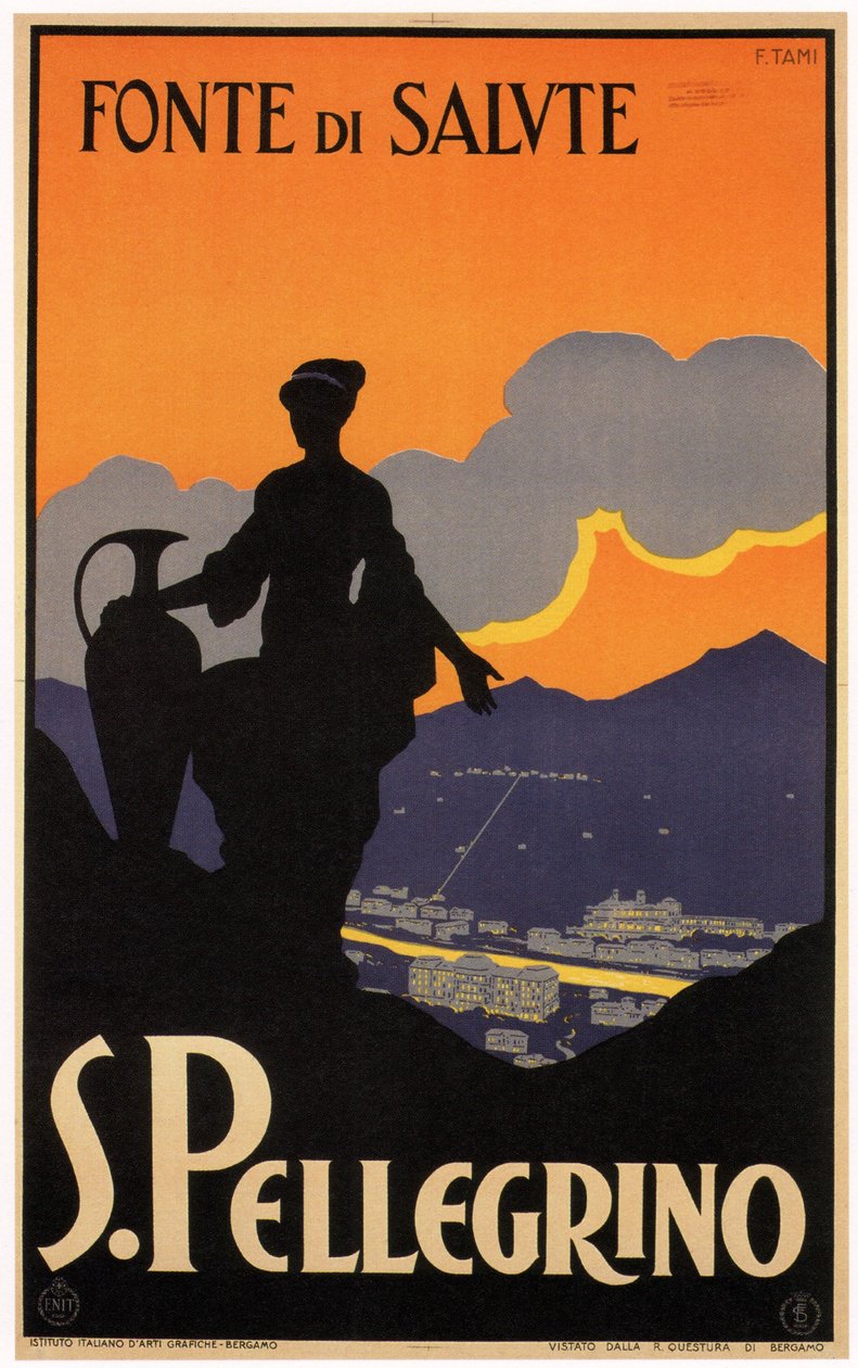 S. Pellegrino, 1928 autorstwa Fortunato Tami
